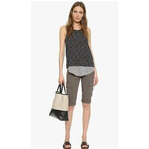 Hudson Cargo Shorts Brown Utility Low Rise Cuffed Neutral Minimal Gorpcore